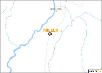 map of Malela