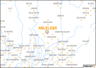 map of Maleleon