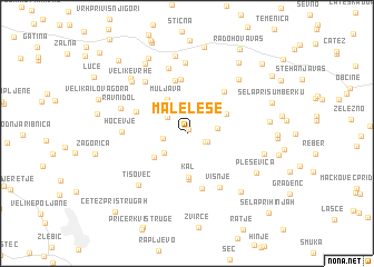 map of Male Lese