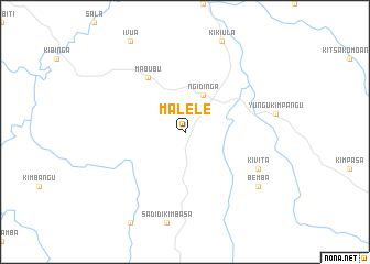 map of Malele