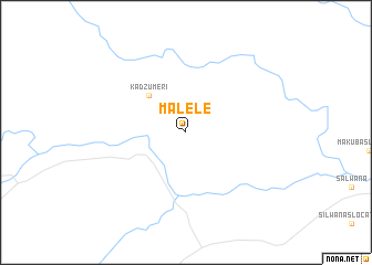 map of Malele