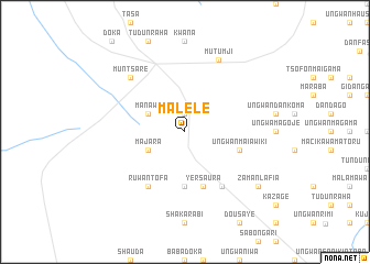 map of Malele