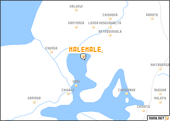 map of Malemale
