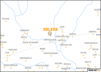 map of Malema