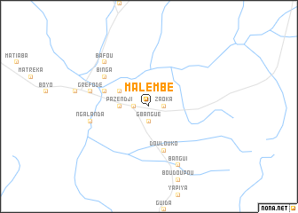 map of Malembe