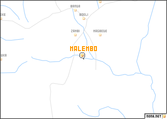 map of Malembo