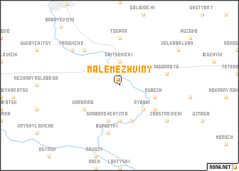 map of Male Mezhviny