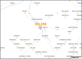 map of Malème