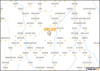 map of Malem