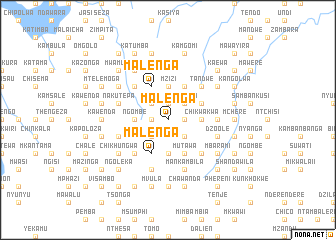 map of Malenga