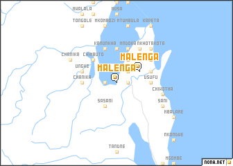 map of Malenga
