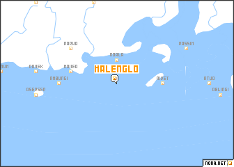 map of Malenglo