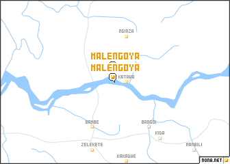map of Malengoya