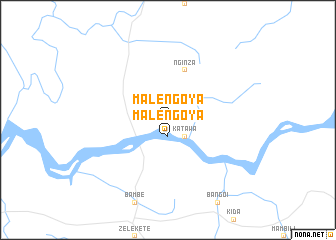 map of Malengoya