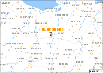 map of Malengseng