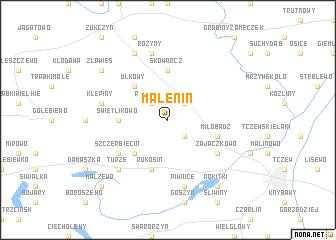 map of Malenin