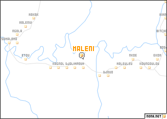 map of Malen I