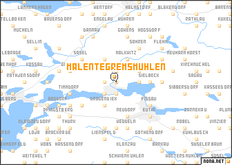 map of Malente-Gremsmühlen