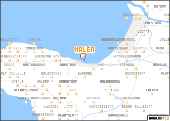 map of Malen