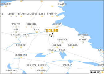 map of Malen