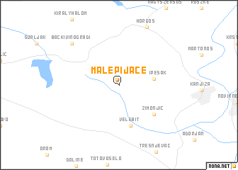 map of Male Pijace