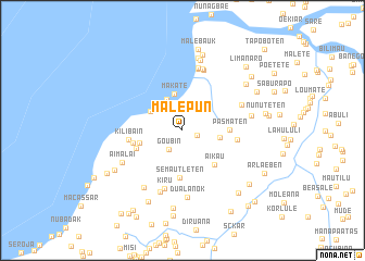 map of Malepun