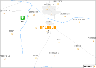 map of Malesus