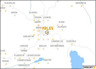 map of Males