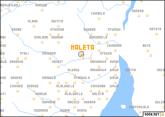 map of Maleta