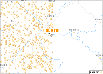 map of Malethi