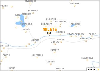 map of Malets