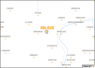 map of Malevo