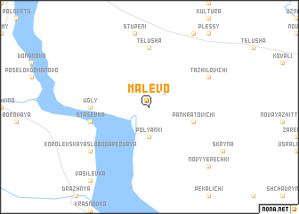 map of Malevo
