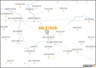 map of Maleyevo