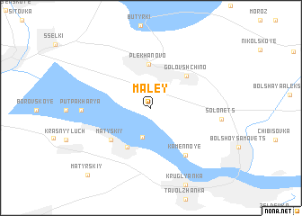 map of Maley