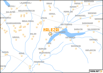 map of Malezai
