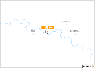 map of Maleza