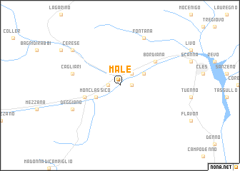 map of Malè