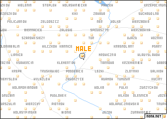 map of Małe