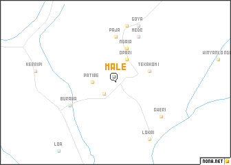 map of Male