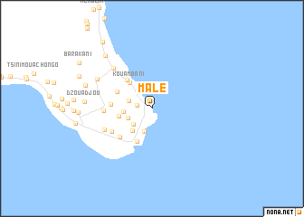 map of Male