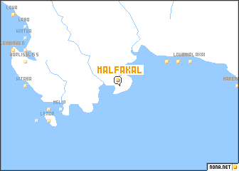 map of Malfakal