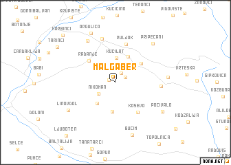 map of Mal Gaber