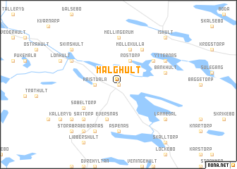 map of Malghult