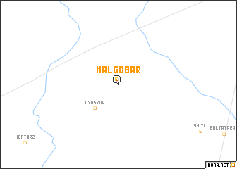 map of Malgobar