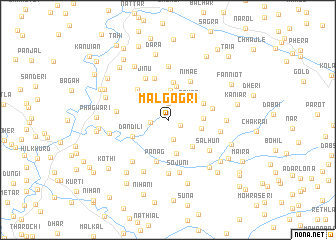 map of Mal Gogri