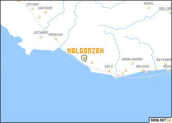 map of Mal Gonzeh