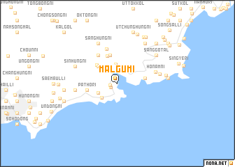 map of Malgumi