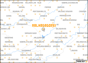 map of Malhada do Rei