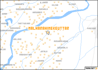 map of Malha Rahīmeke Uttār